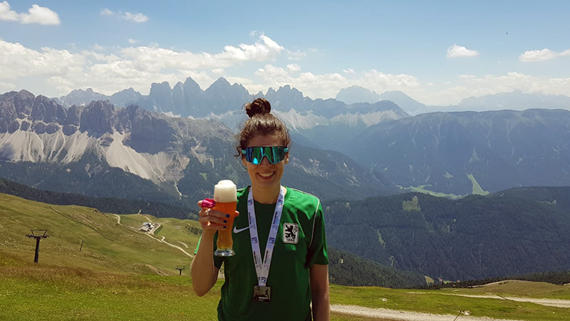 Janine Dorn mit starker Leistung beim Brixen Dolomiten Marathon