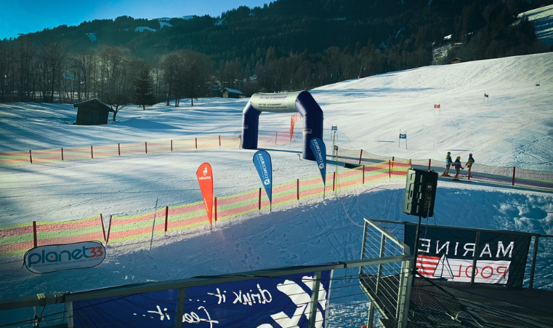 Münchner Skimeisterschaft mit den Löwen