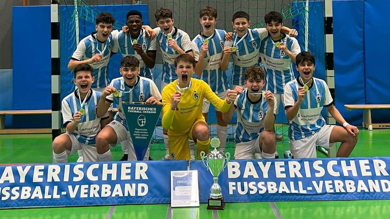 U15 gewinnt Bayerische Hallenmeisterschaft