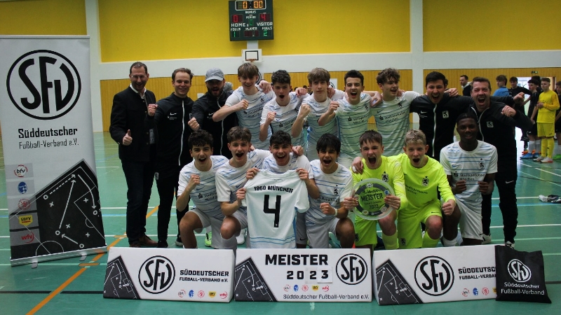 U15 wird Süddeutscher Futsal-Meister