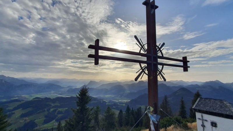 Bergsport: Tagestour auf den Spitzstein im schönen Chiemgau